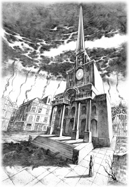 The White Chappel, from Return of the Ripper for Dungeon Crawl Classics RPG